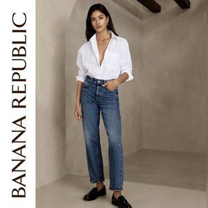 Banana Republic Blue Straight Leg Jeans
